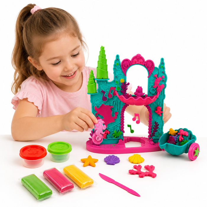 Plastilina, 6 culori, peste 20 de accesorii incluse [3]