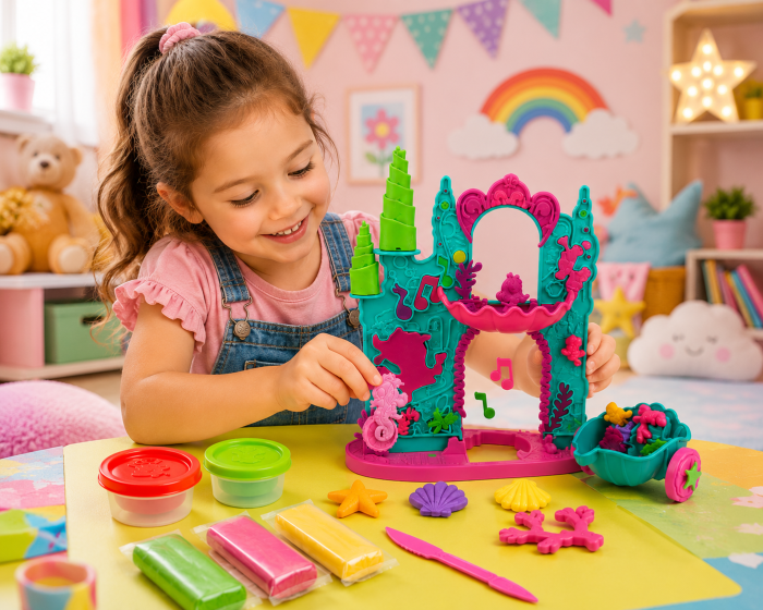 Plastilina, 6 culori, peste 20 de accesorii incluse [2]