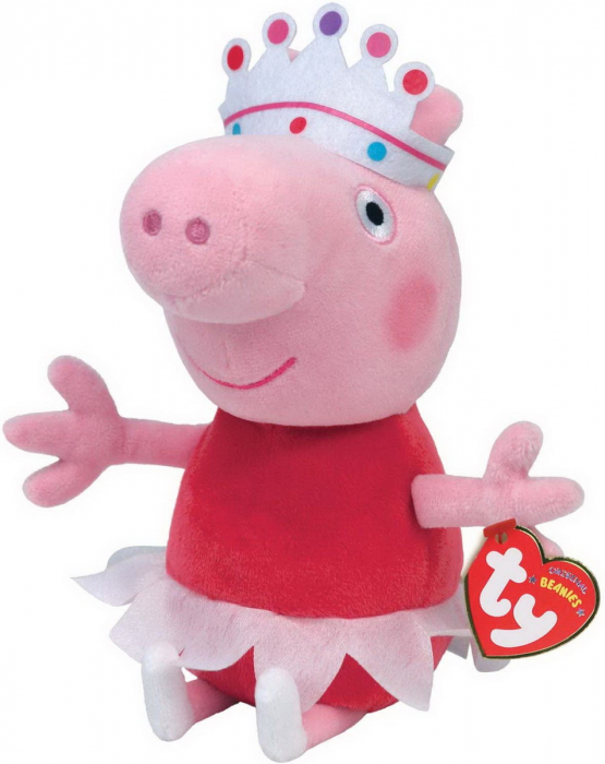 Plus Peppa Pig, Peppa balerina, moale și plăcut la atingere, 15 cm [1]
