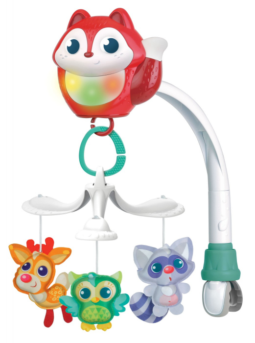 Proiector muzical, 3 in 1, carusel, model Vulpita [5]