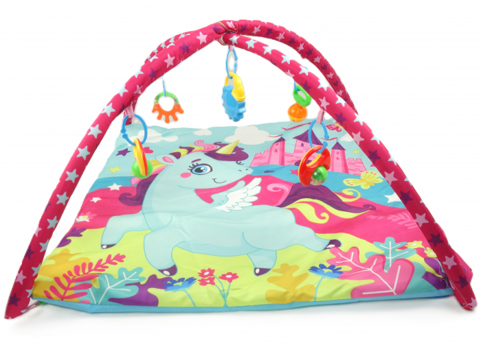 Salteluță de joacă Unicorn - centru de explorare pentru bebeluși [2]
