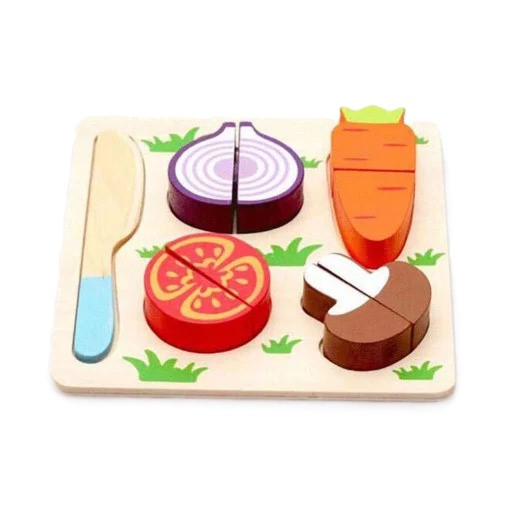 Set 3 puzzle-uri educative, 3d, Feliere Alimente-Montessori [5]