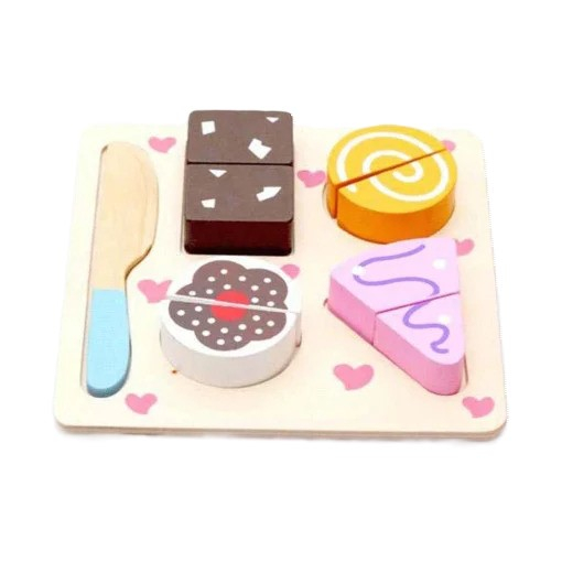 Set 3 puzzle-uri educative, 3d, Feliere Alimente-Montessori [4]