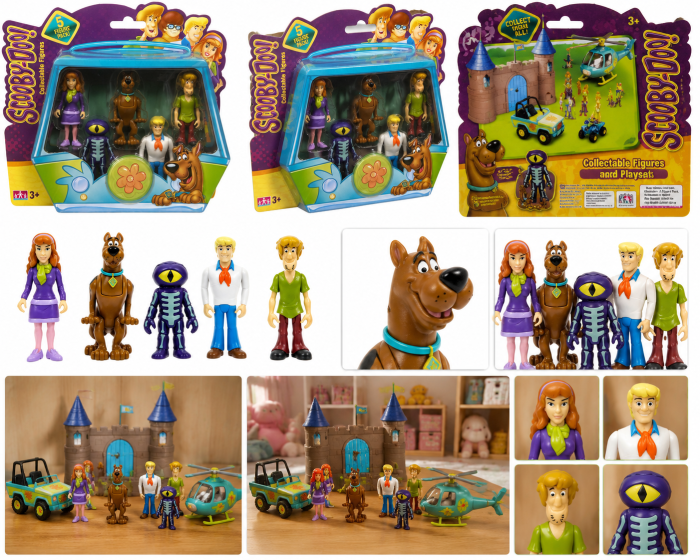 Set 5 Figurine Scooby-Doo – Personaje clasice, 7 cm, articulabile [2]