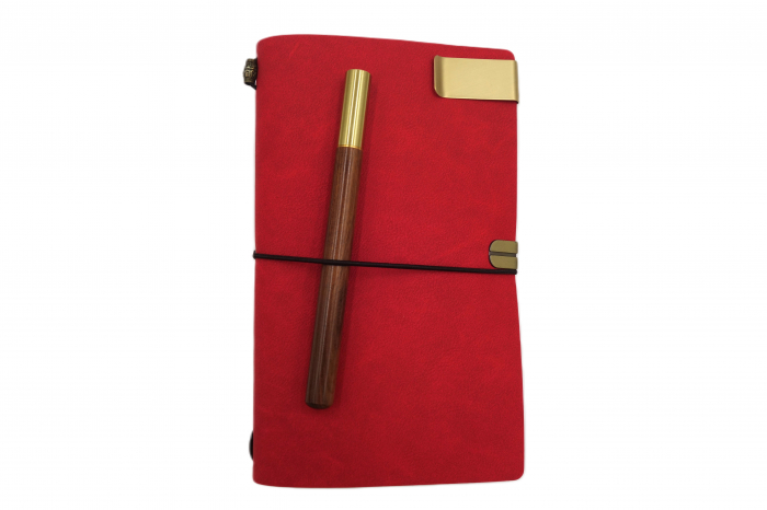 Set cadou, agenda si pix, pentru femei, 22 cm [3]