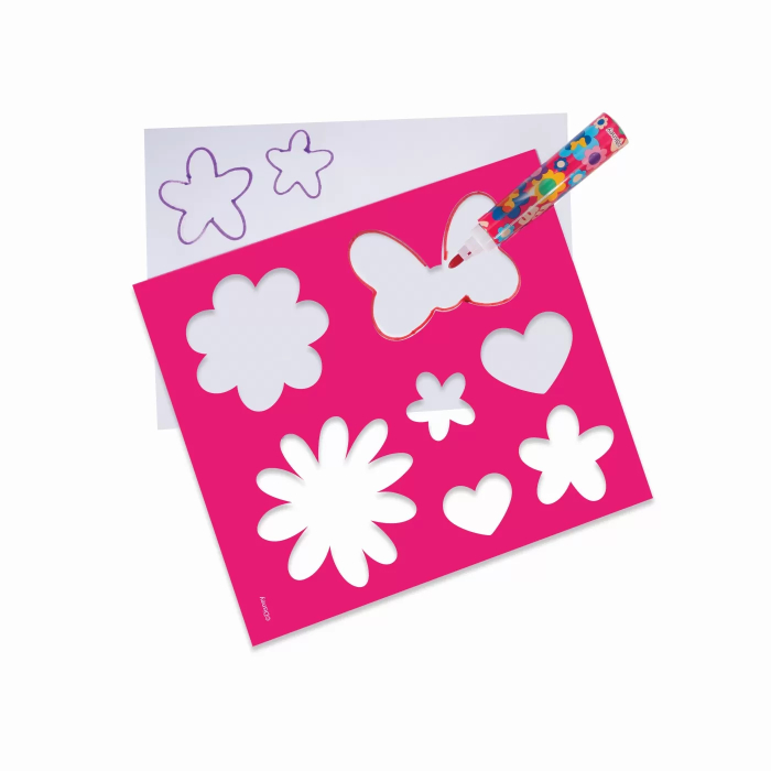 Set de desen Minnie în rucsac, 10 pagini preimprimate și 10 pagini goale, accesorii creative [5]