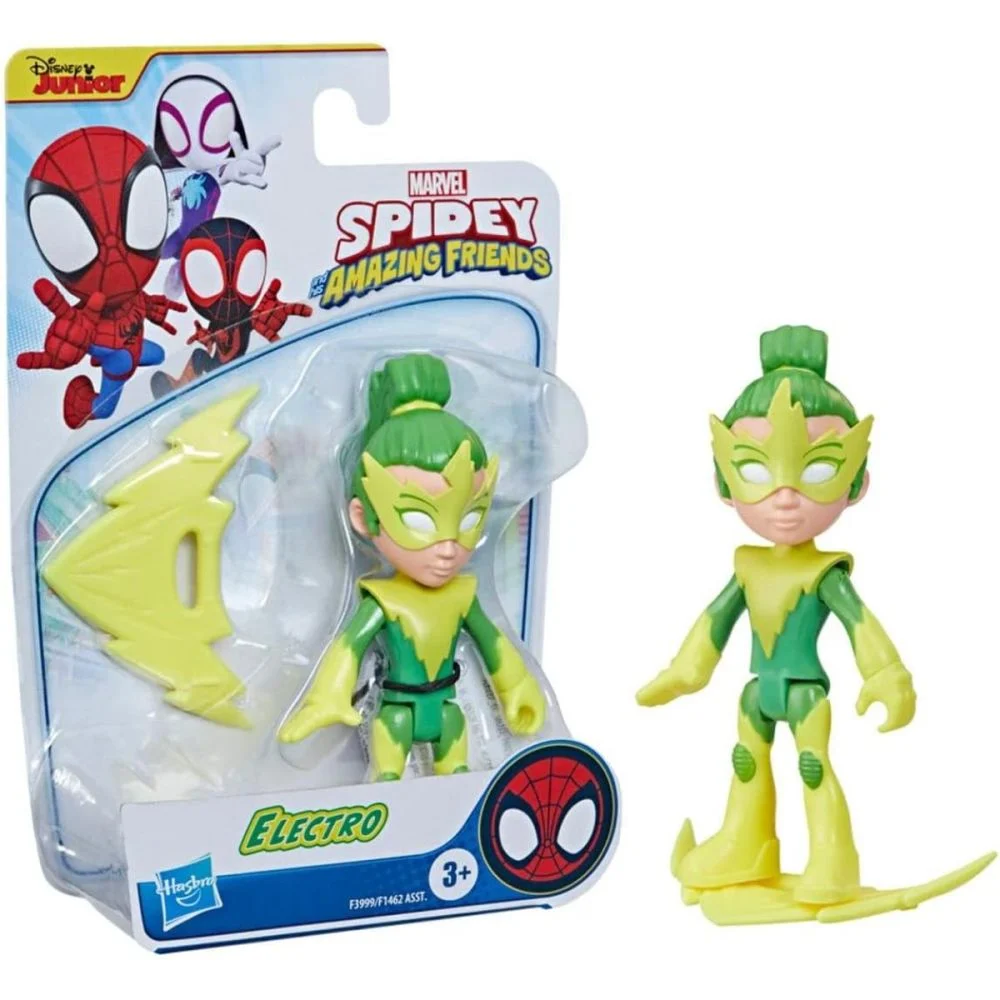 Figurina Spidey and His Amazing Friends, Electro si Lightning Bolt, 13 cm [1]