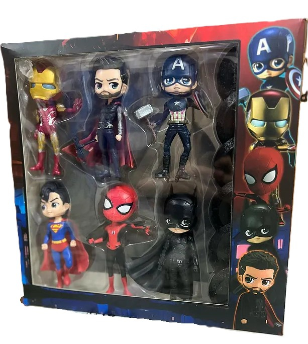 Set Figurine Supereroi, 6 personaje emblematice, pentru aventuri extraordinare! [3]