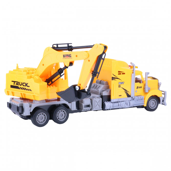 Set jucărie camion cu excavator, 38 cm [4]