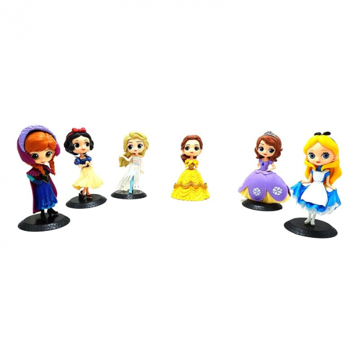 Set Păpuși Prințese – Magia Basmelor în 6 Figurine Fermecătoare [1]