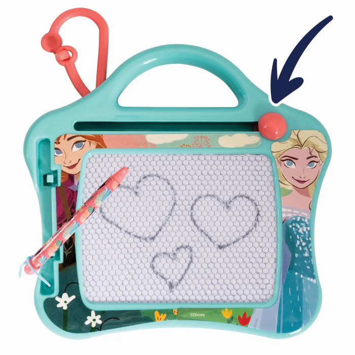 Tablă de scris Frozen Magic Scribbler, format Travel, cu stilou și gumă de șters [3]