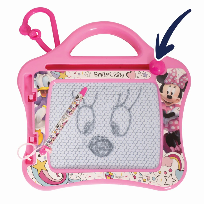 Tablă magnetică de desen Minnie Mouse Magic Scribbler Travel, cu stilou magnetic și radieră magică [3]