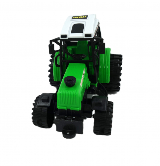 Tractor mecanic, realist, cu combină, un balot inclus, 44 cm [3]