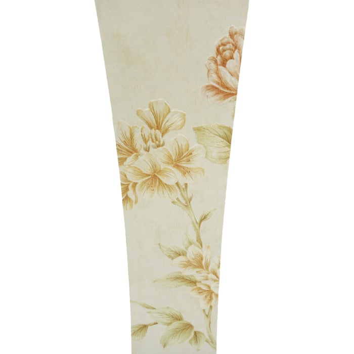 Vază decorativă florală, din MDF, 58 cm, crem [4]