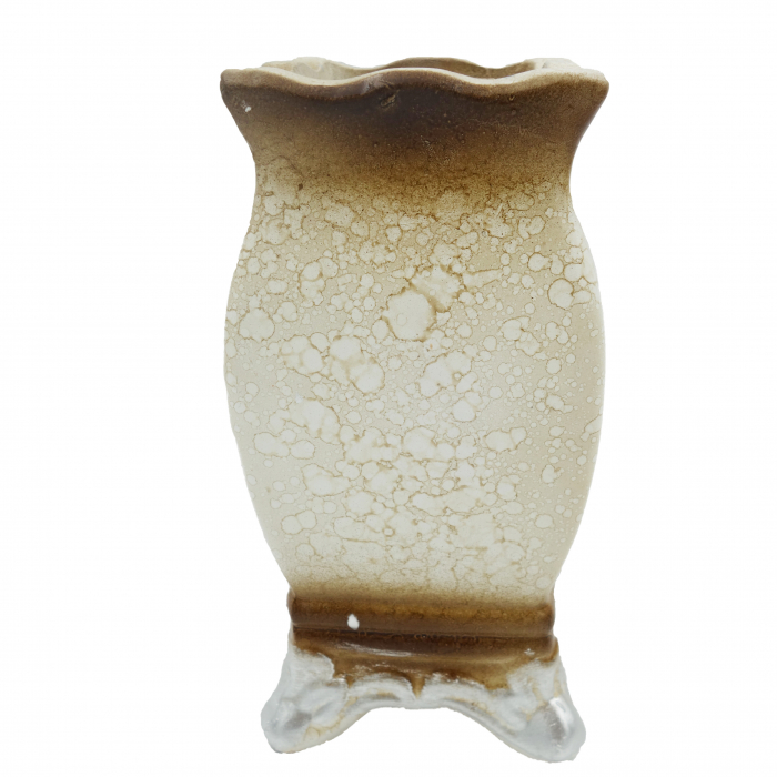 Vază pentru flori, din ceramica, crem 20 cm [4]