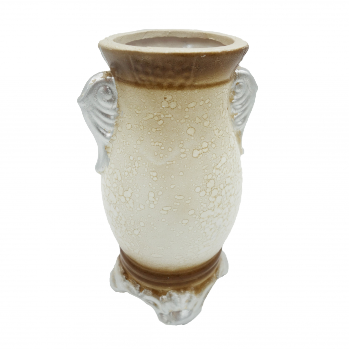 Vază pentru flori, din ceramica, model cu toarte, 20 cm [5]