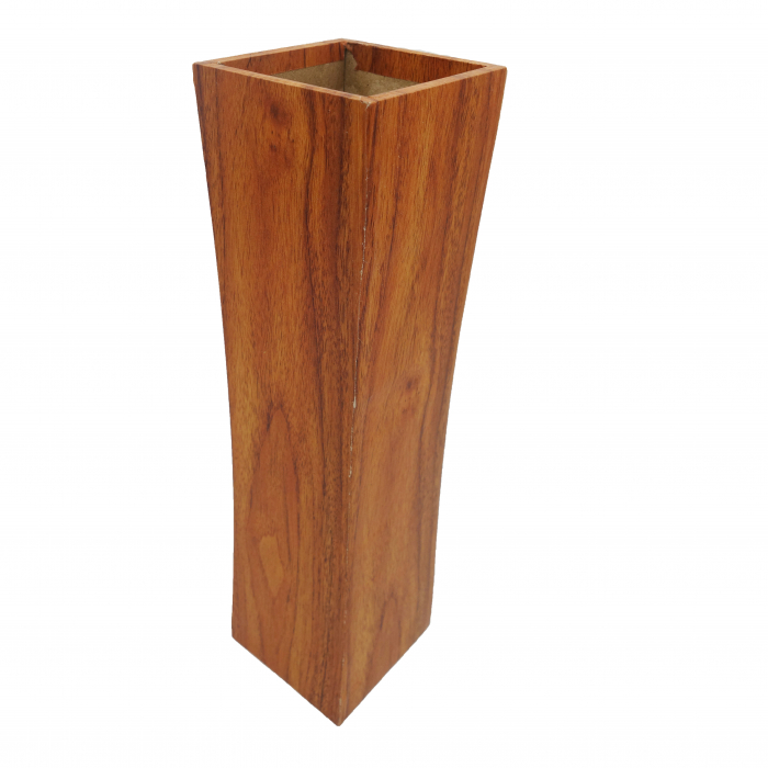 Vază pentru flori, din MDF, 40 cm, maro [6]