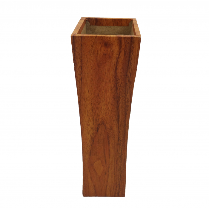 Vază pentru flori, din MDF, 40 cm, maro [2]