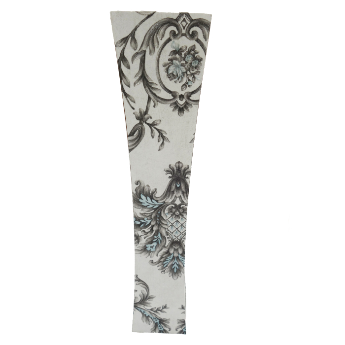 Vază pentru flori, din MDF, 58 cm, alb/negru [4]