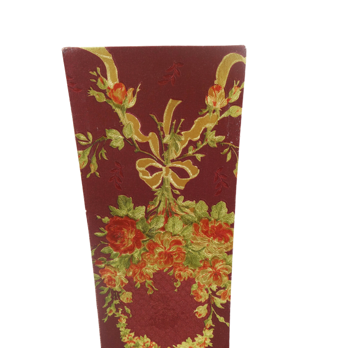 Vază pentru flori, din MDF, 58 cm, visiniu [4]