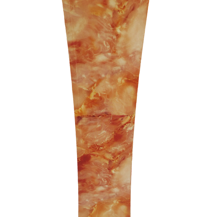 Vază pentru flori, din MDF, 58 cm, portocaliu [5]