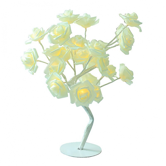 Veioza in forma de copacel, cu lumina calda, 40 cm [7]
