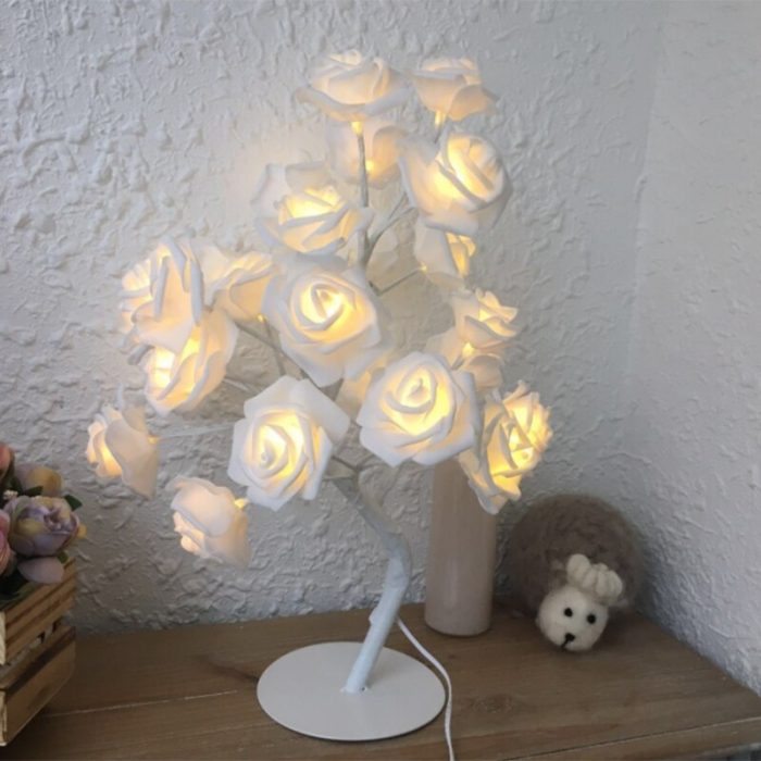 Veioza in forma de copacel, cu lumina calda, 40 cm [2]