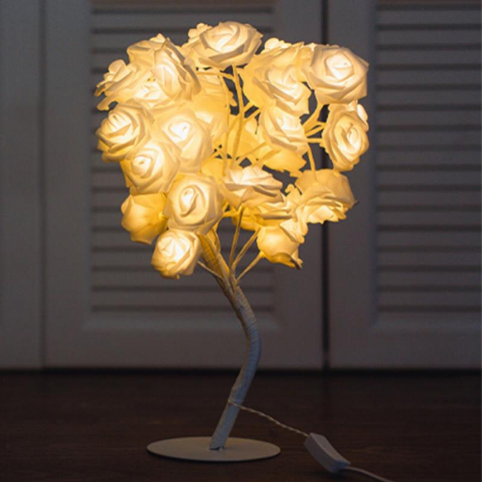 Veioza in forma de copacel, cu lumina calda, 40 cm [6]