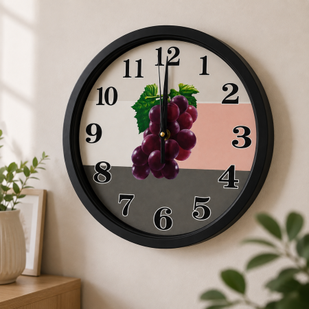 Ceasuri - Ceas de Perete 25 cm cu Mecanism Silențios – Design Modern
