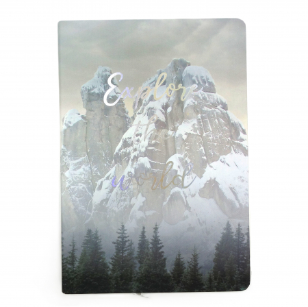Agenda hardcover, model munte de zapada, 96 pagaini [2]