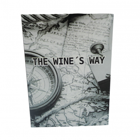 Cadouri barbati - Carte decorativa cu 3 accesorii pentru vin, 15 cm