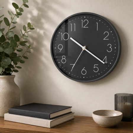 Ceasuri - Ceas de perete, design modern, 30 cm, diferite culori
