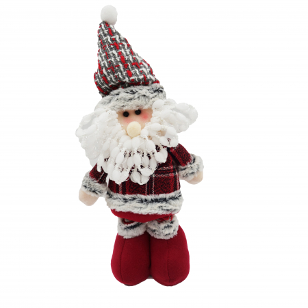 Figurina Moș Crăciun, din material textil, 40 cm [1]