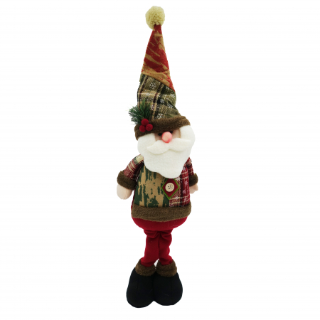 Figurina Moș Crăciun, din material textil, 48 cm [1]
