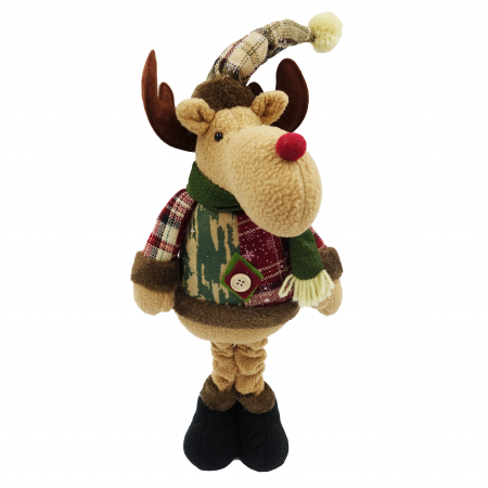 Figurine - Figurina Ren, din material textil, 48 cm