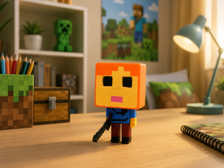 Jucarii pentru baieti - Figurină Pixelată, Alex , 12 cm | Pop My Pixel World
