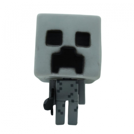 Jucarii pentru baieti - Figurină Pixelată, Skeleton, 12 cm | Pop My Pixel World