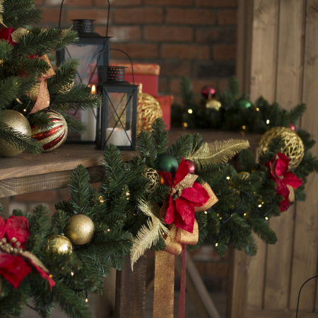 Ghirlanda Swierk, verde, 200 cm [5]