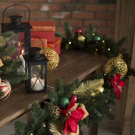 Ghirlanda Swierk, verde, 200 cm [4]