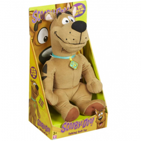 Jucărie de pluș vorbăreață Scooby-Doo – 35 cm, replici sonore, interactivă [1]