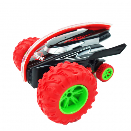 Masinute - Masinuța cu telecomandă Monster Car Stunt 360, 22 cm