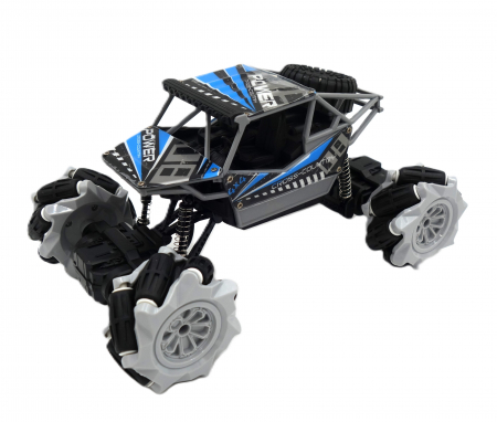 Masinute - Masinuta de teren cu telecomanda, 4WD, suspensii, rezistenta la socuri, 25 cm