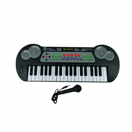 Jucarii educative - Orga de jucarie, cu microfon, 37 de taste, 50 cm