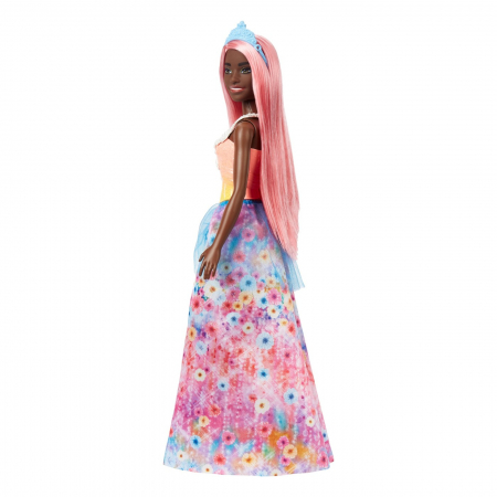 Papusa Barbie, printesa Dreamtopia, cu par corai [4]