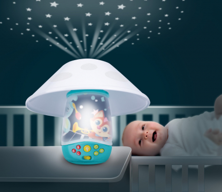 Proiector mobil, 3 in 1, lampa de veghe, pentru un somn linistit [5]