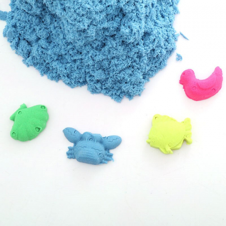 Set 1.5 kg nisip kinetic, 5 culori la alegere [8]