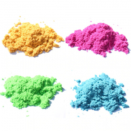 Rezerva Nisip Kinetic, colorat, culoare aleatorie, in punga, 500g [3]