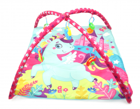 La joaca - Salteluță de joacă Unicorn - centru de explorare pentru bebeluși