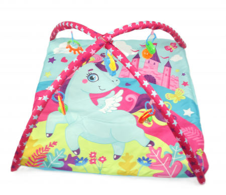Salteluță de joacă Unicorn - centru de explorare pentru bebeluși [3]