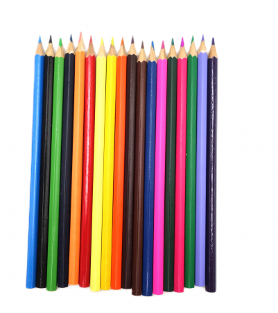 Set 18 creioane colorate, in cutie, 18 cm, Friday [1]